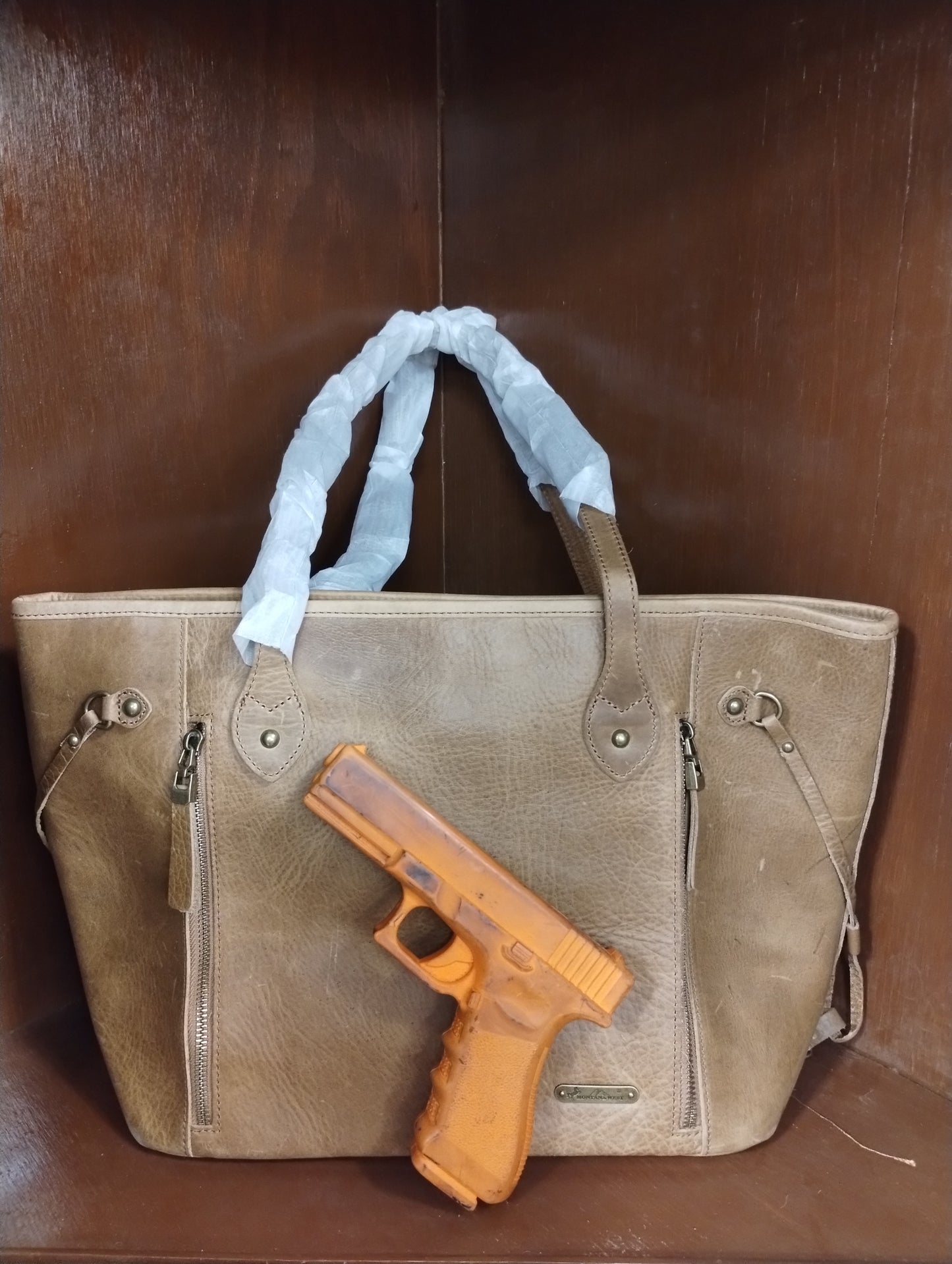 Montana West Select Concealed Carry Purse - MWL-G002BR