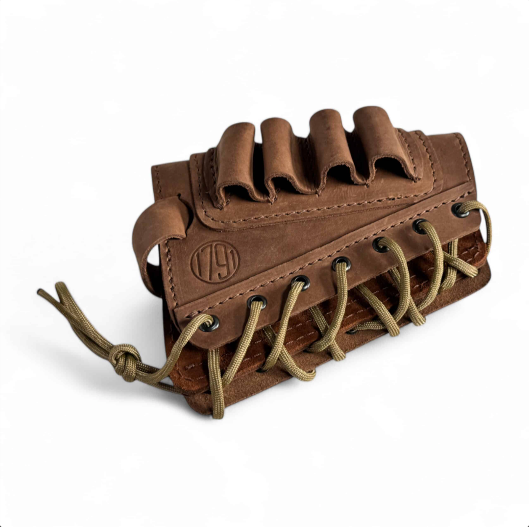 1791 Gunleather HUNT Butt Stock Cuff Ammo Holder